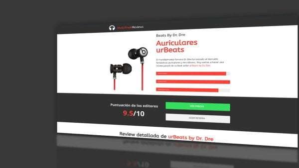 Página de Review Marketing de Afiliados Referral Landing Page - Individual