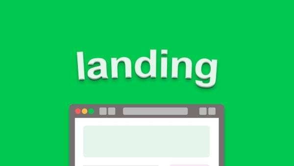 Landing pages